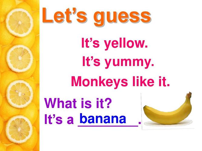 一根香蕉有哪些做法英语(一根香蕉有哪些做法英语翻译)